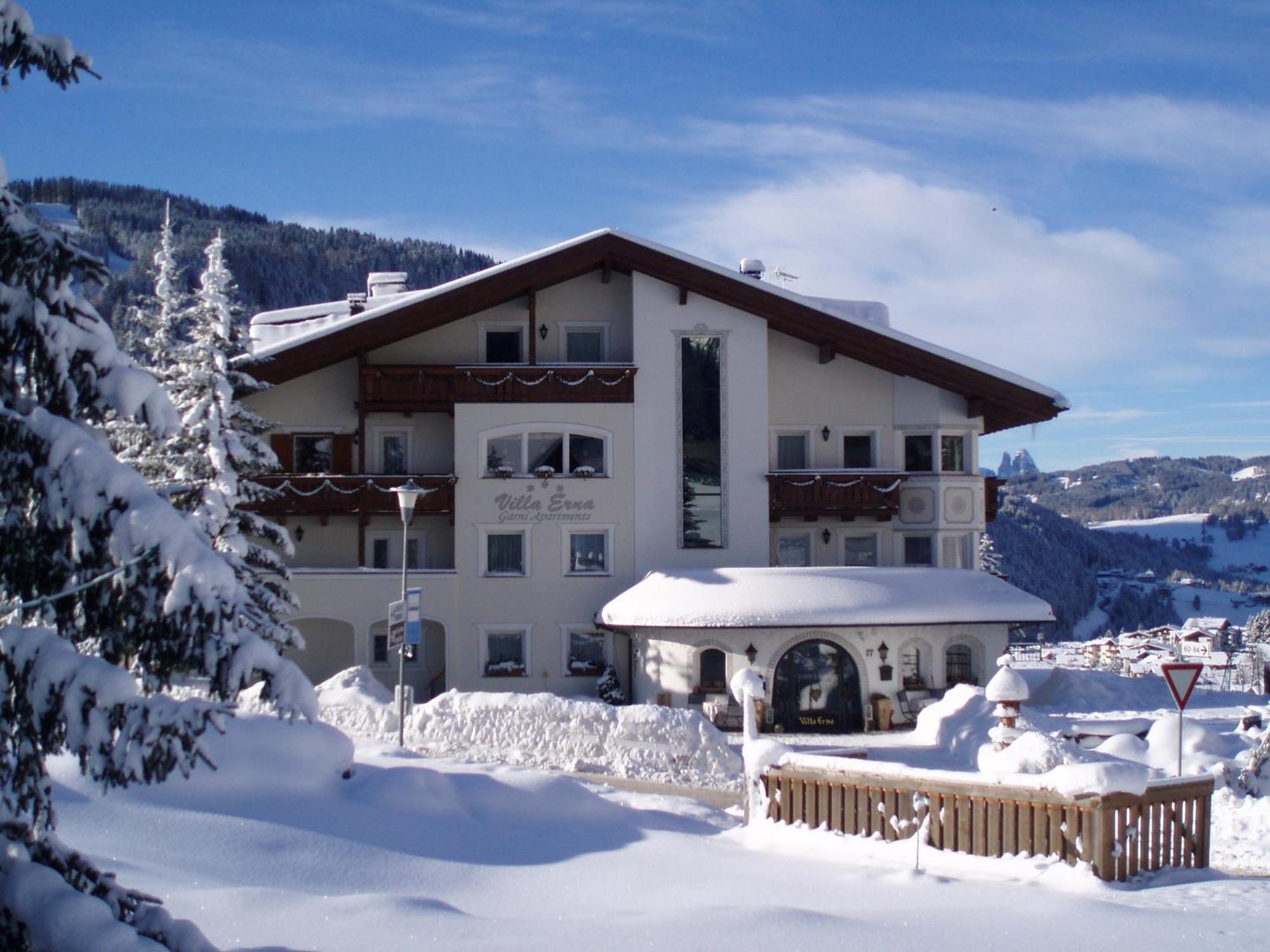 Garni Villa Erna Selva di Val Gardena Exterior foto